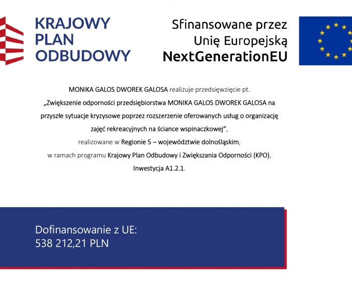 Nowość w Dworku Galosa